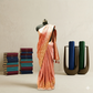 Onion Pink Banarasi Silk Saree