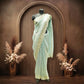 Powder Blue Designer Saree