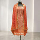 Orange 3-Piece Suit Fabric