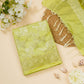 Light Green Banarasi Silk Fabric