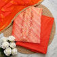 Orange 3-Piece Suit Fabric