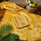 Banarasi Pure Tissue Silk 3-Piece Suit Fabric
