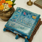 Royal Blue Ghat Chola Print Dolla Silk Saree
