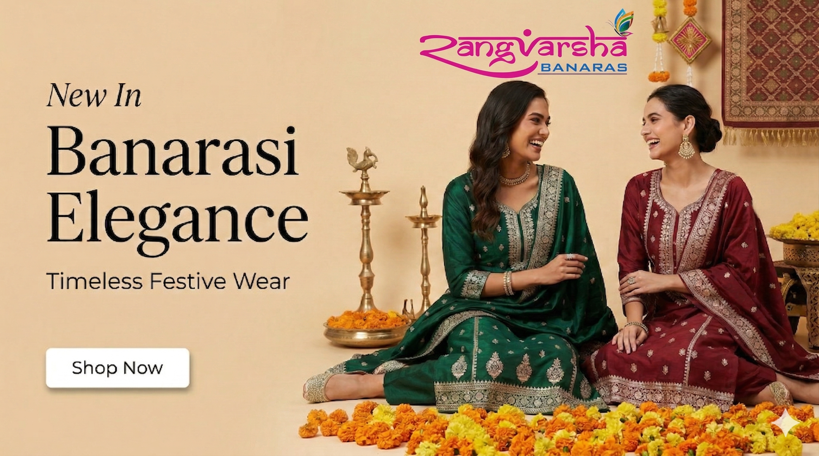 Rangvarsha Banner Suits
