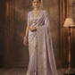 Royal Lilac Jamawar Saree