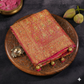 Elegant Pink Multicolour Saree